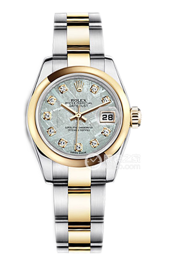 Rolex LADY-DATEJUST 179163 Meteorite with Diamonds and Oyster Bracelet