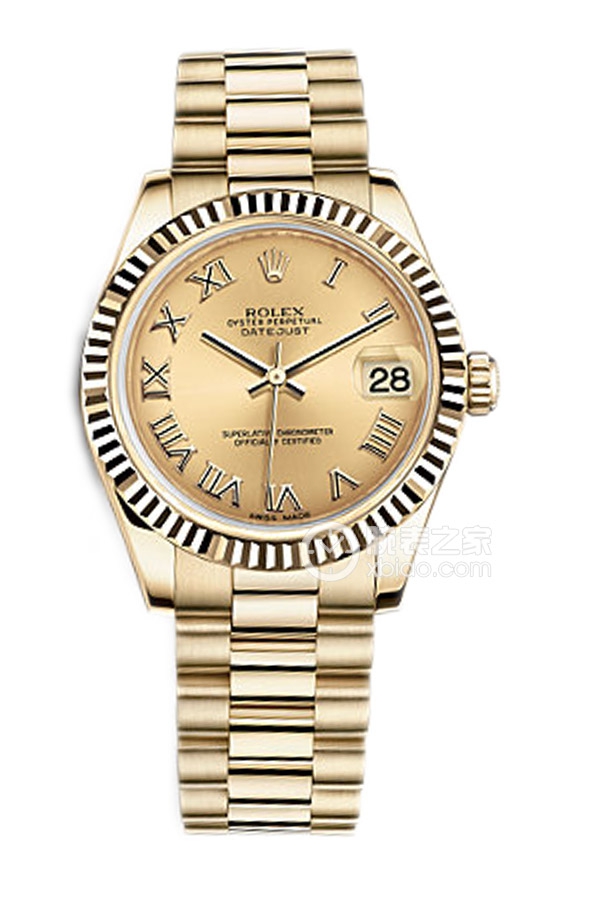 Rolex LADY-DATEJUST 178278Gold Dial