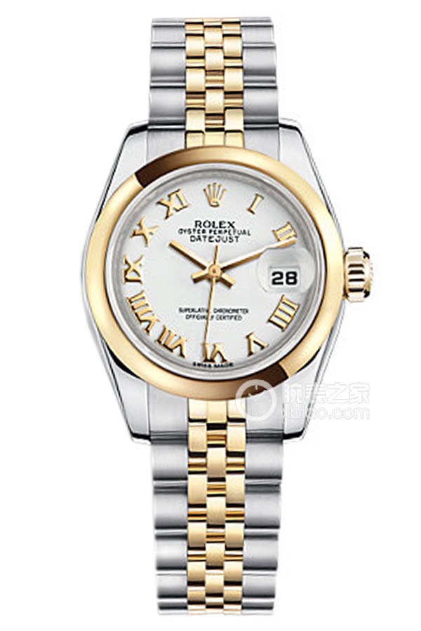Rolex LADY-DATEJUST 179163 White Dial