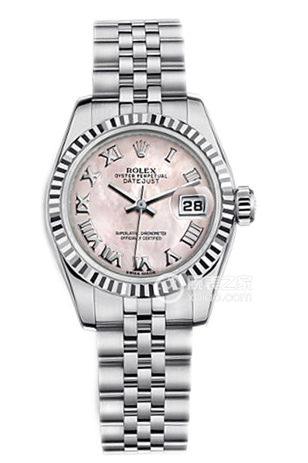 Rolex LADY-DATEJUST 179174 Pink Mother of Pearl Dial