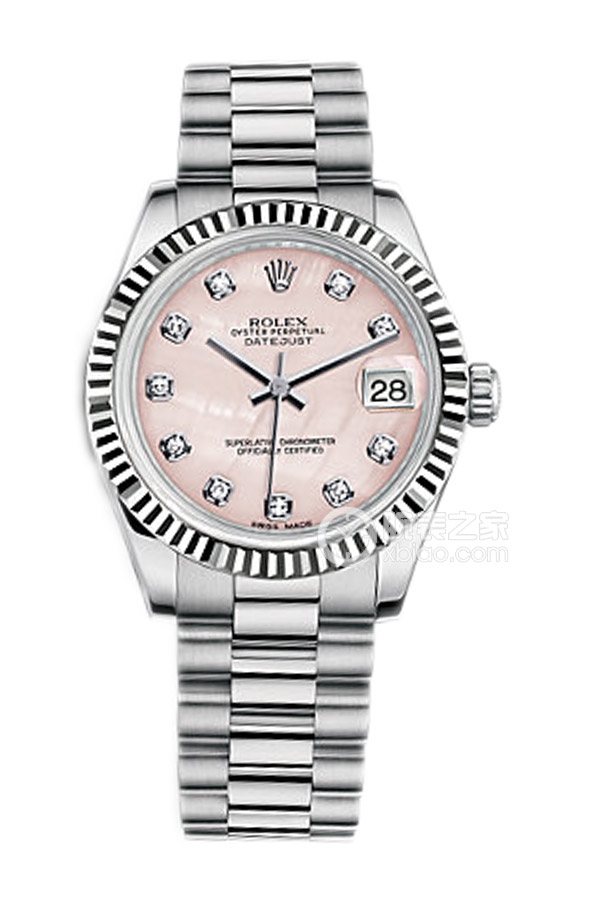 Rolex LADY-DATEJUST 178279 Pink Mother of Pearl with Diamonds