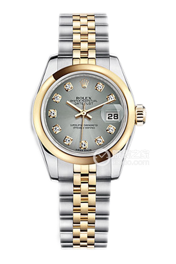 Rolex LADY-DATEJUST 179163 Stainless Steel Dial with Diamonds