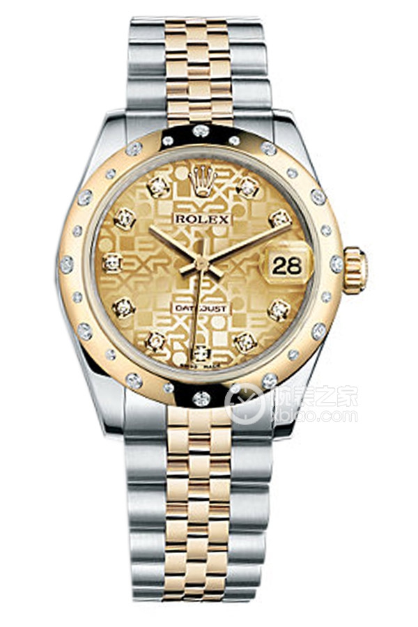 Rolex LADY-DATEJUST 178343-63163 J Gold Commemorative Floral Pattern
