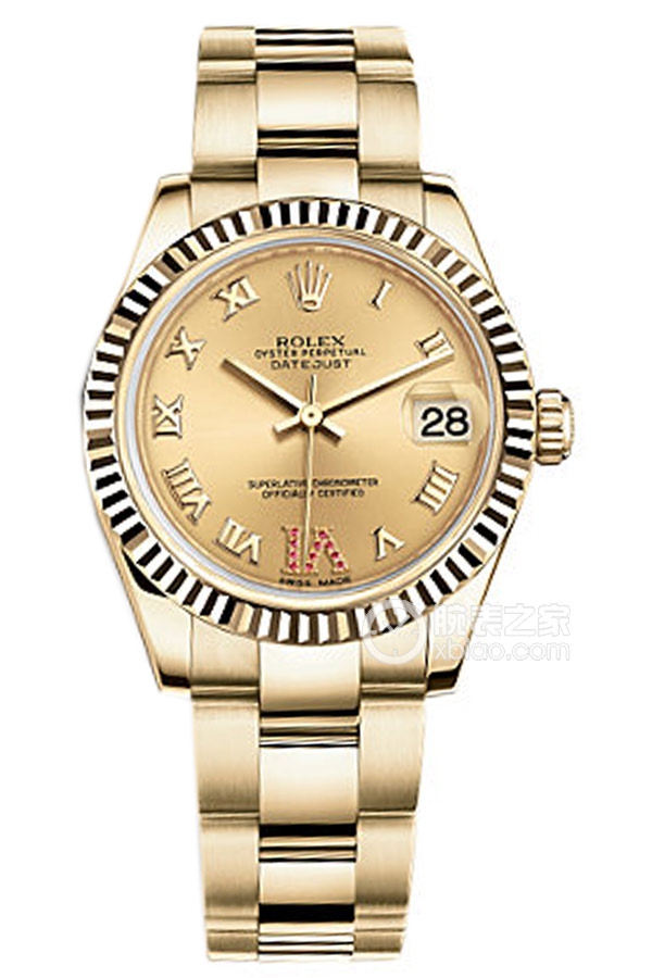 Rolex LADY-DATEJUST 178278 Champagne Dial
