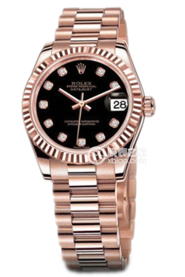 Rolex LADY-DATEJUST 178245Black Dialwith Diamonds