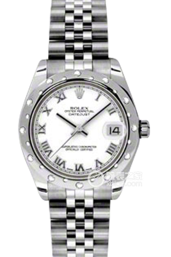 Rolex LADY-DATEJUST 178344-63160 White Roman Dial