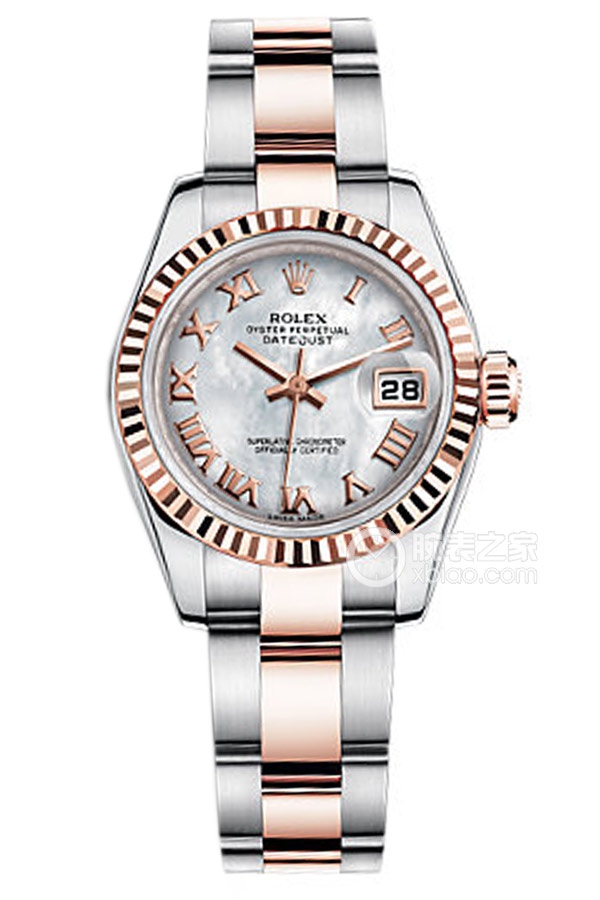 Rolex LADY-DATEJUST 179171 White Mother of Pearl Dial