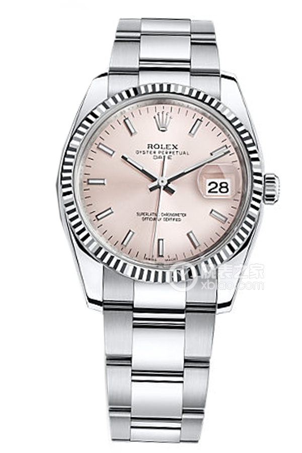 Rolex OYSTER PERPETUAL 115234 Pink Dial