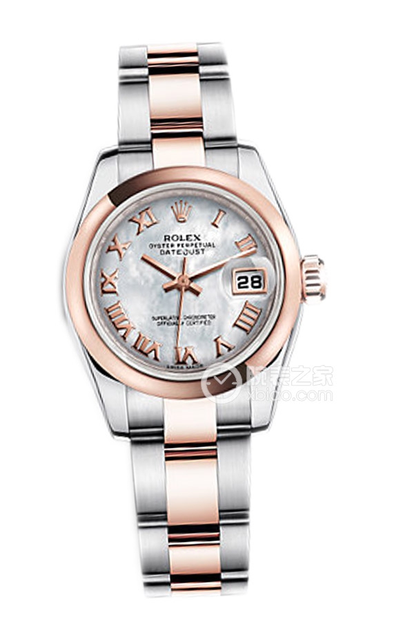 Rolex LADY-DATEJUST 179161 Roman Numerals White Mother of Pearl Dial