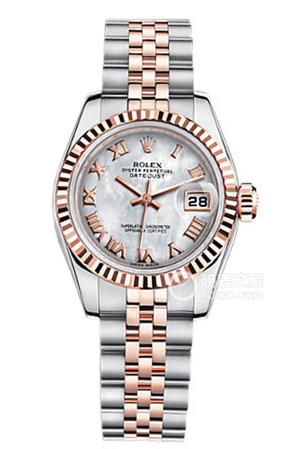 Rolex LADY-DATEJUST 179171(White Mother of Pearl Dial)