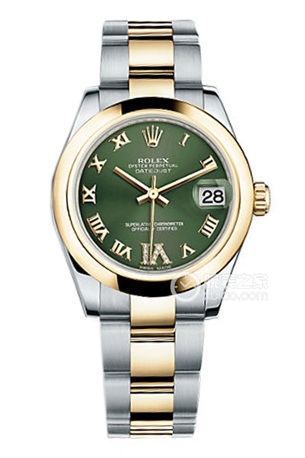 Rolex LADY-DATEJUST 178243 Green Dial with Oyster Bracelet