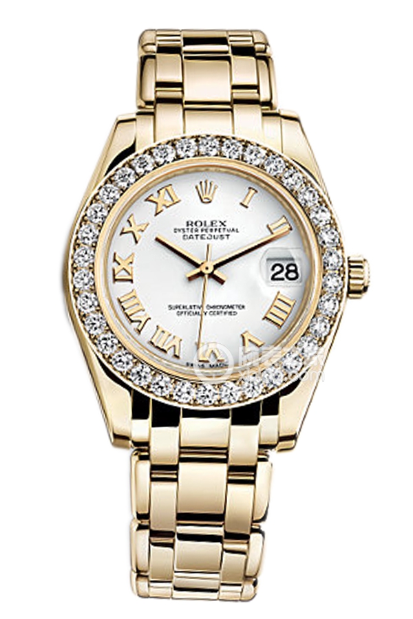 Rolex PEARLMASTER 81298 White Dial