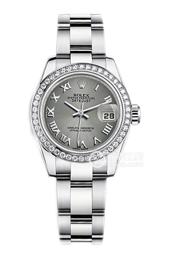 Rolex LADY-DATEJUST 179384 Stainless Steel Dial with Diamonds