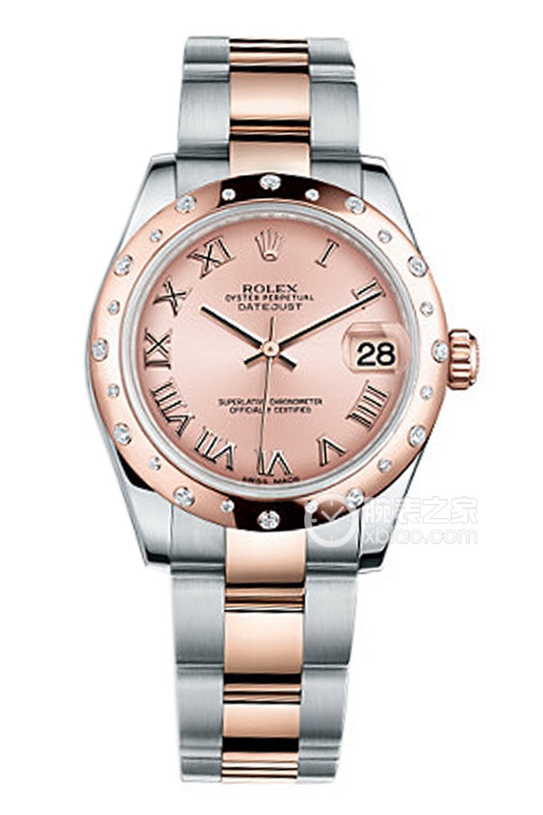Rolex LADY-DATEJUST 178341-72161 Roman Numerals Pink Dial