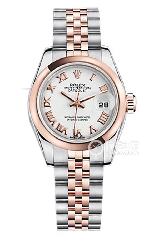 Rolex LADY-DATEJUST 179161 White Roman Dial