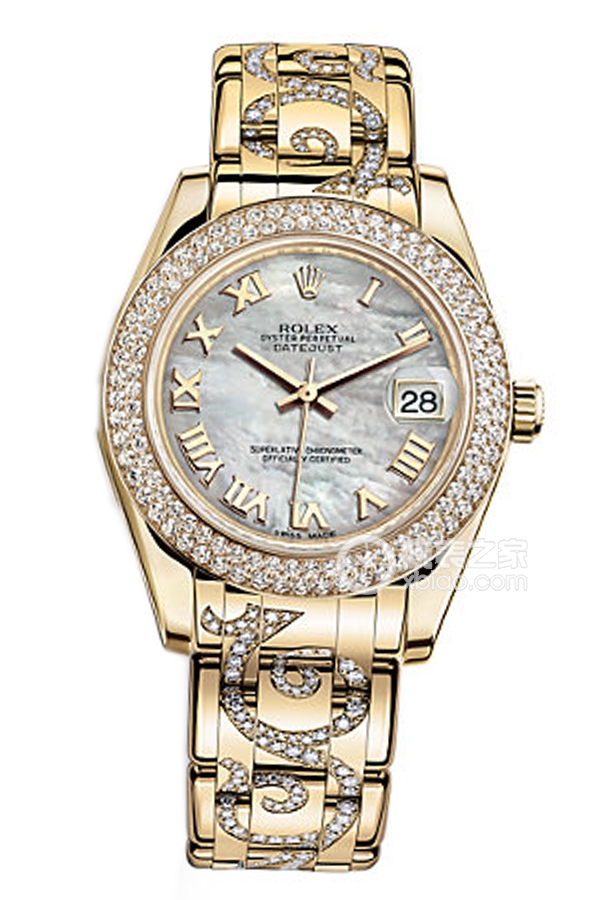 Rolex PEARLMASTER 81338 Mother of Pearl