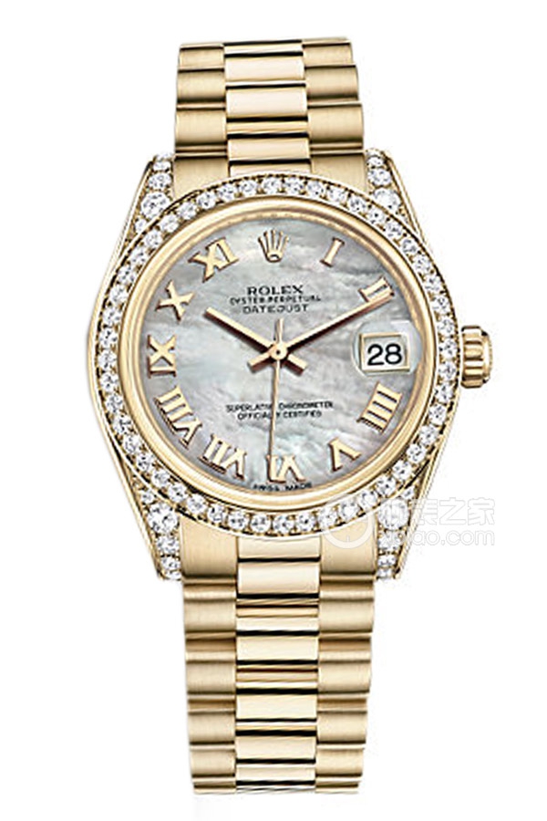 Rolex LADY-DATEJUST 178158 White Mother of Pearl Dial