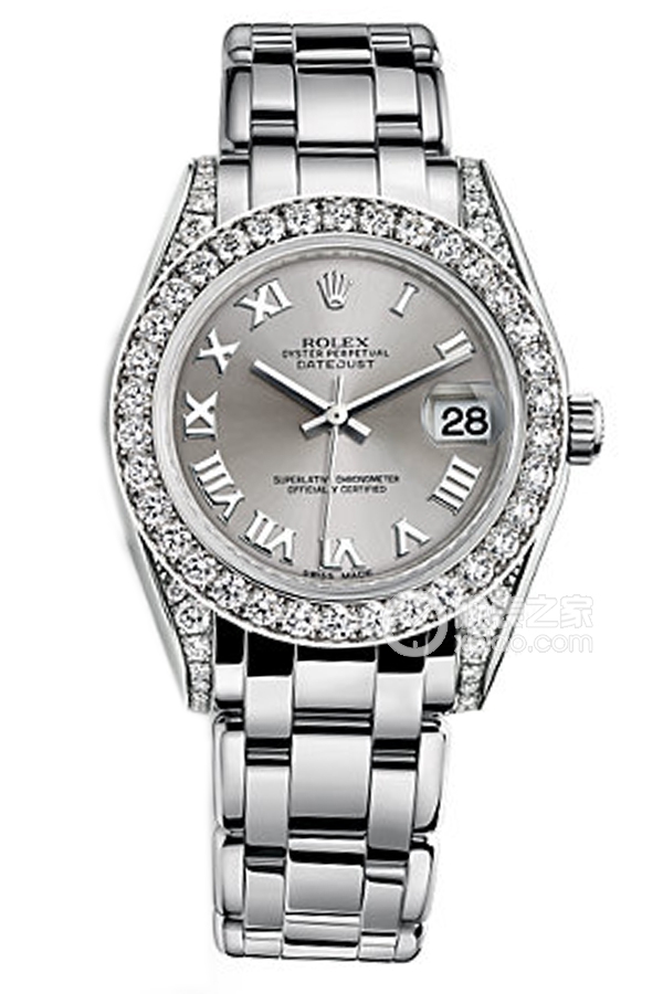 Rolex PEARLMASTER 81159-Dark Rhodium White