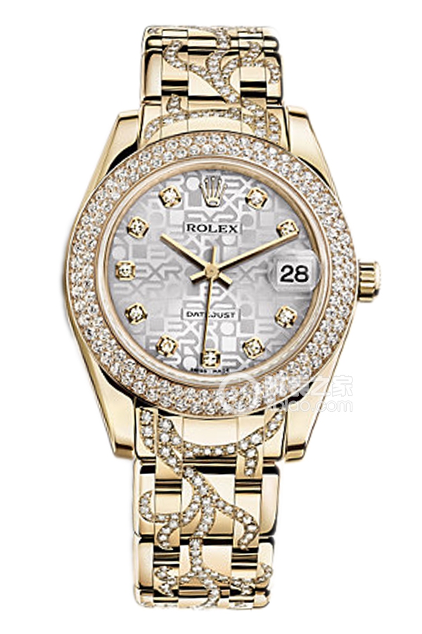 Rolex PEARLMASTER 81338-Silver Dial