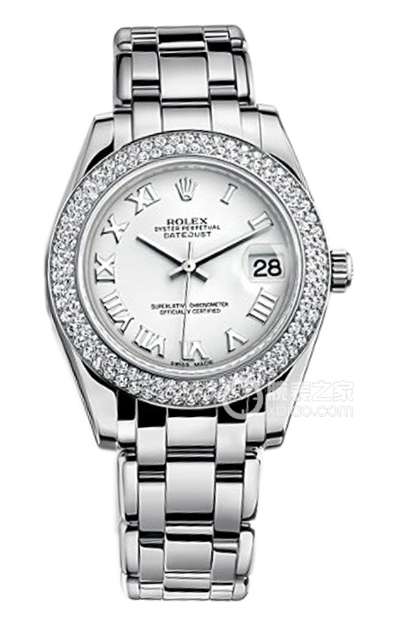 Rolex PEARLMASTER 81339 White Dial