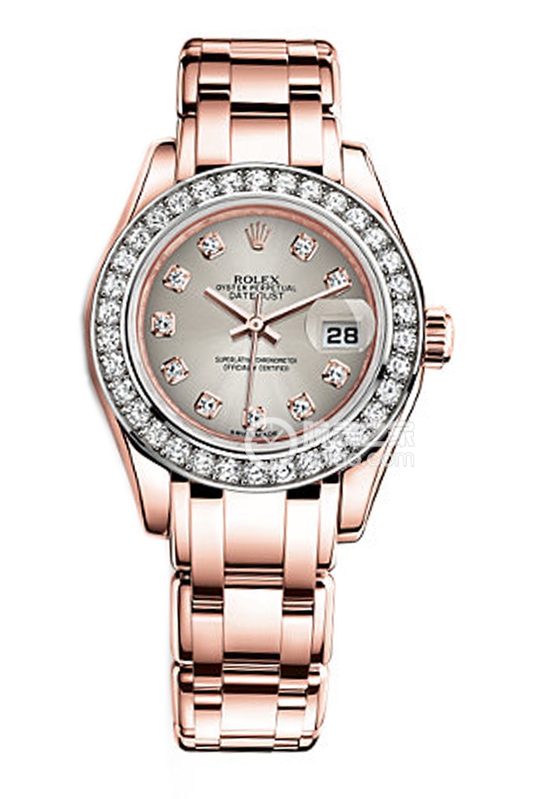 Rolex PEARLMASTER 80285 Silver Dial