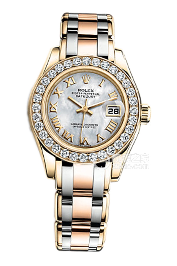 Rolex PEARLMASTER 80298 Mother of Pearl