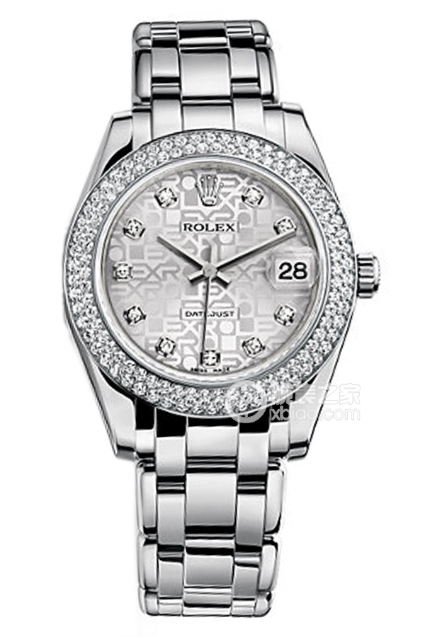 Rolex PEARLMASTER 81339 Silver Commemorative Pattern Dial