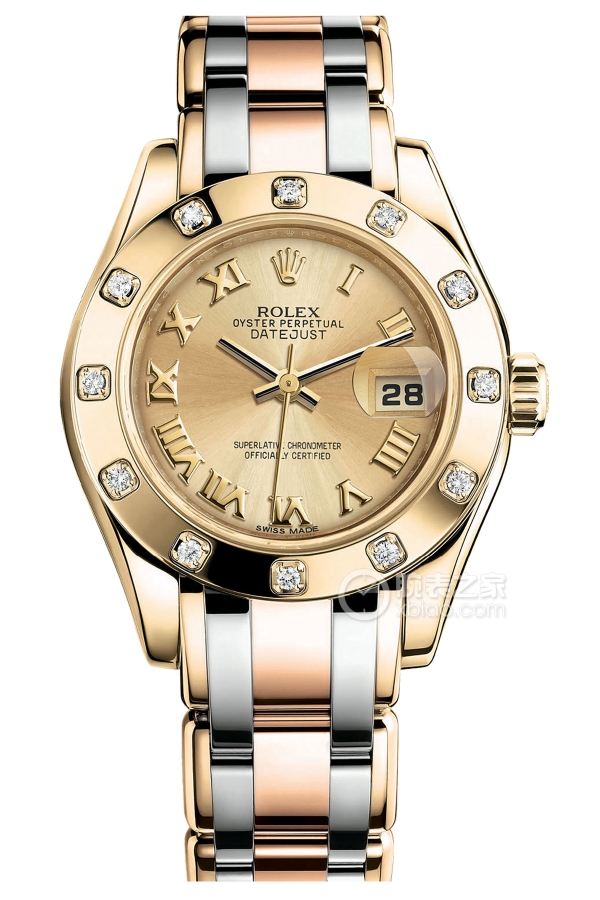 Rolex PEARLMASTER 80318 Champagne