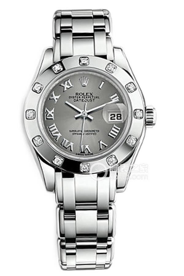 Rolex PEARLMASTER 80319 Rhodium White Dial