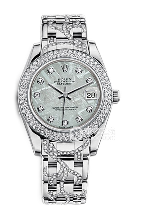 Rolex LADY-DATEJUST 81339 Meteorite Design Dial with Diamonds