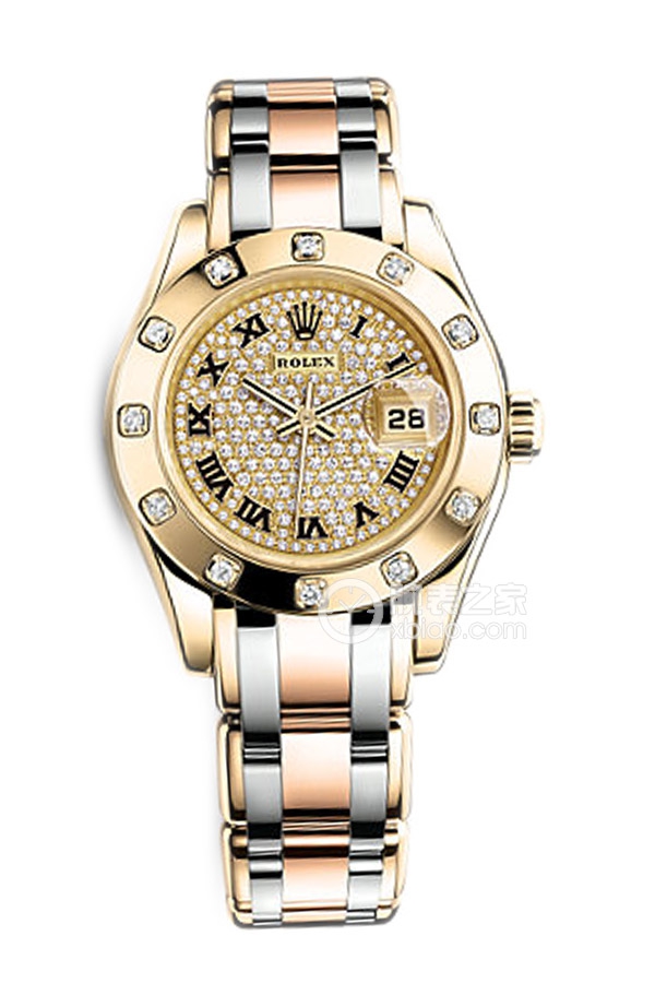 Rolex PEARLMASTER 80318 Full Diamond Dial