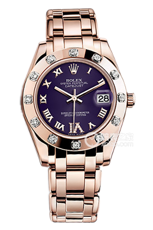 Rolex PEARLMASTER 81315 Purple Dial