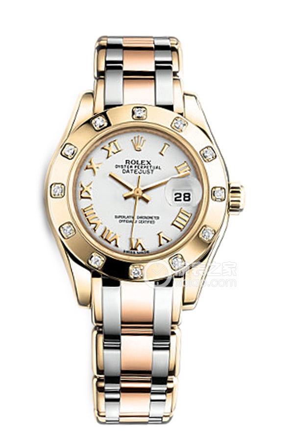 Rolex PEARLMASTER 80318White Dial