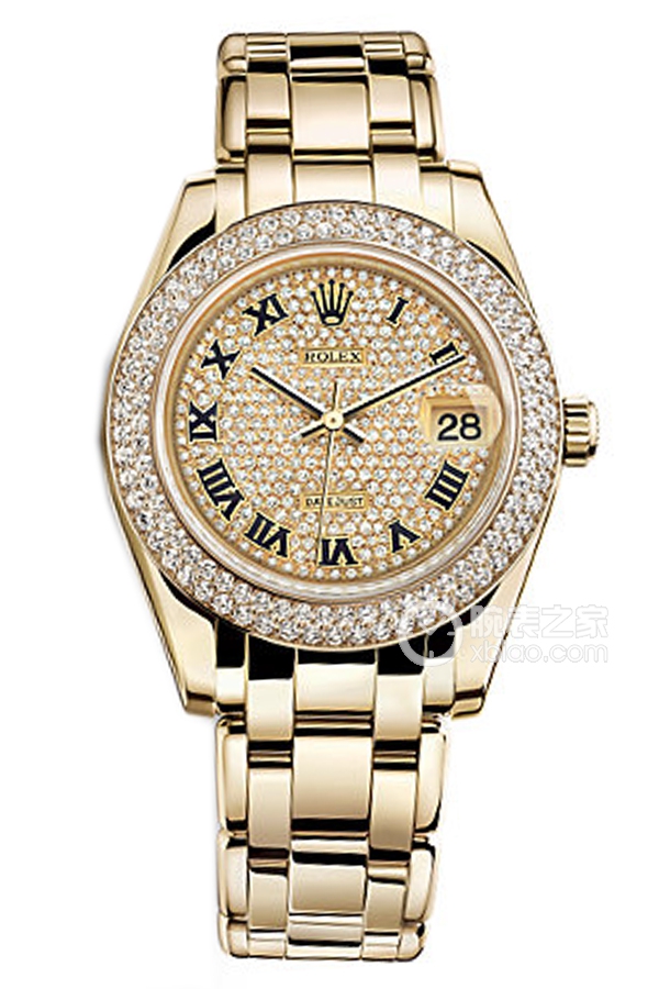 Rolex PEARLMASTER 81338 Full Diamond Dial
