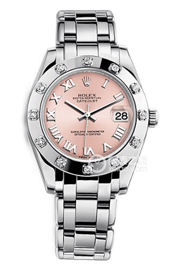 Rolex PEARLMASTER 81319 Pink Dial