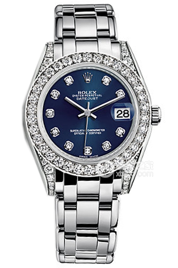 Rolex PEARLMASTER 81159 Blue Dial