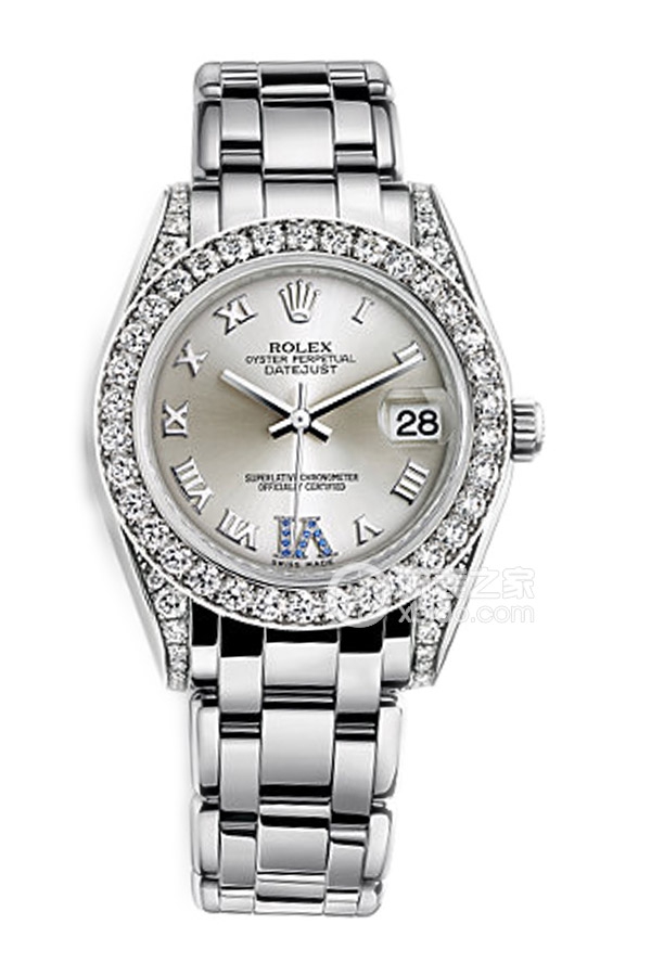 Rolex PEARLMASTER 81159-Silver Dial