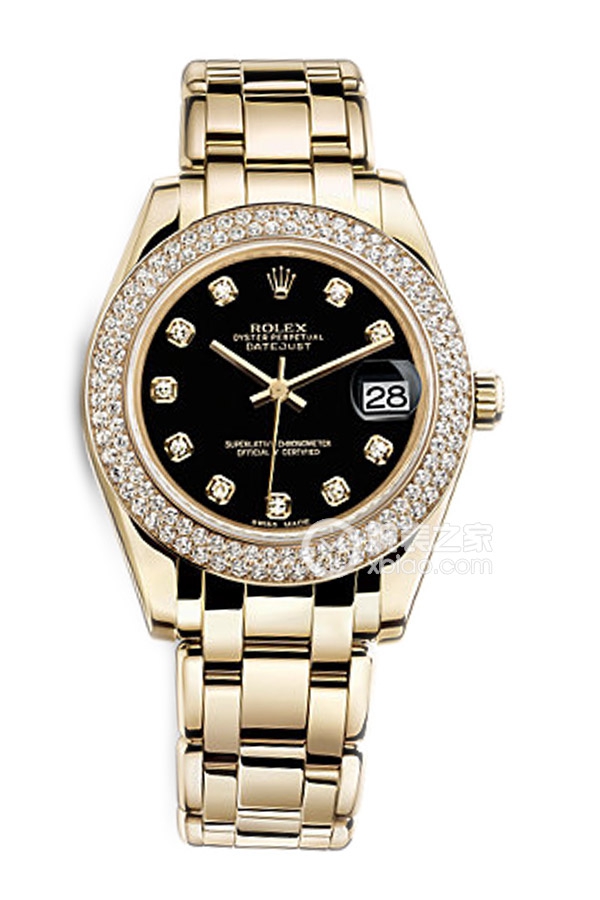Rolex PEARLMASTER 81338 Black Dial