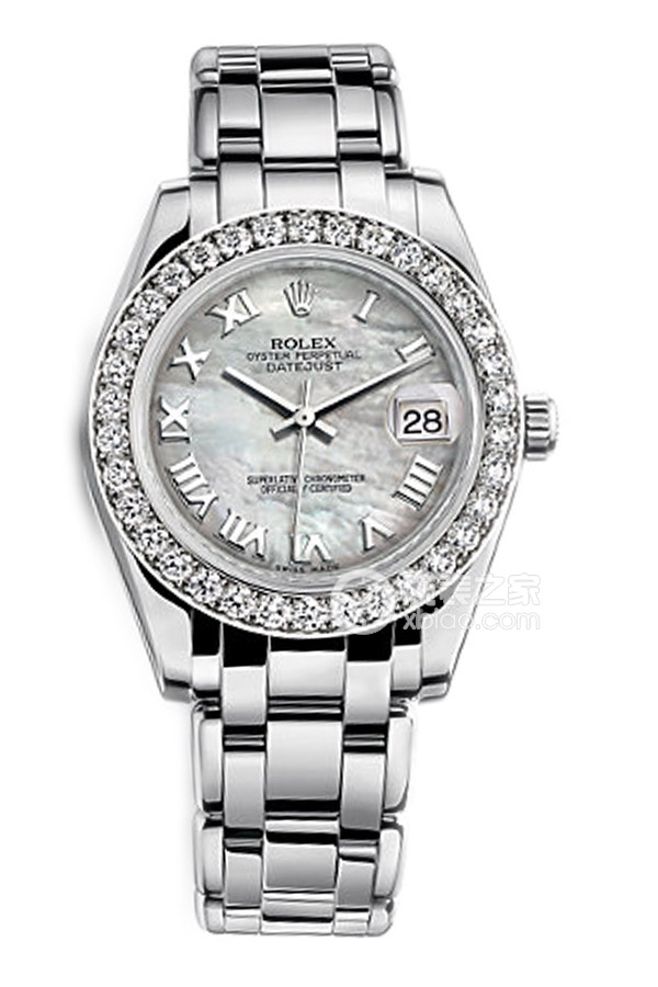 Rolex PEARLMASTER 81299 Mother of Pearl Dial
