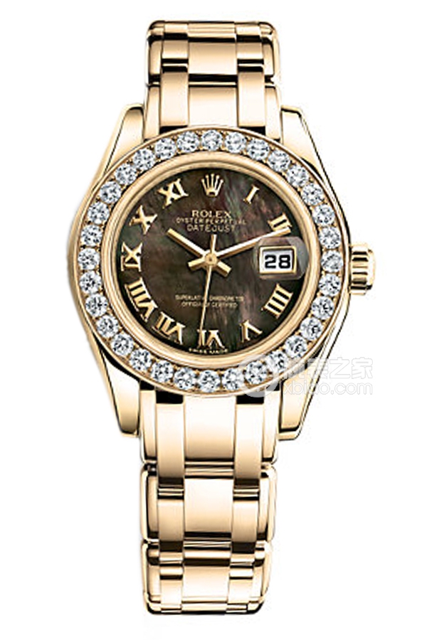 Rolex PEARLMASTER 80298 Mother of Pearl Dial