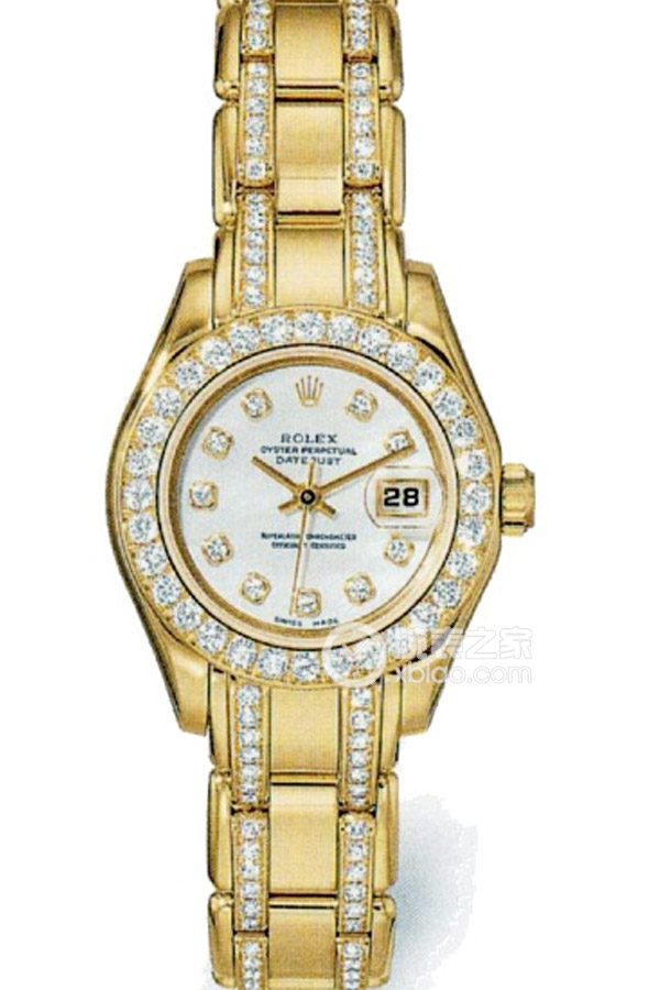 Rolex PEARLMASTER 80298(White Dial with Diamonds)