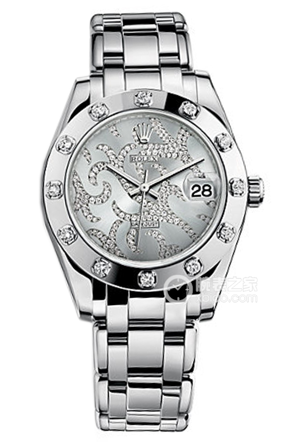 Rolex PEARLMASTER 81319 Deep Rhodium White Dial