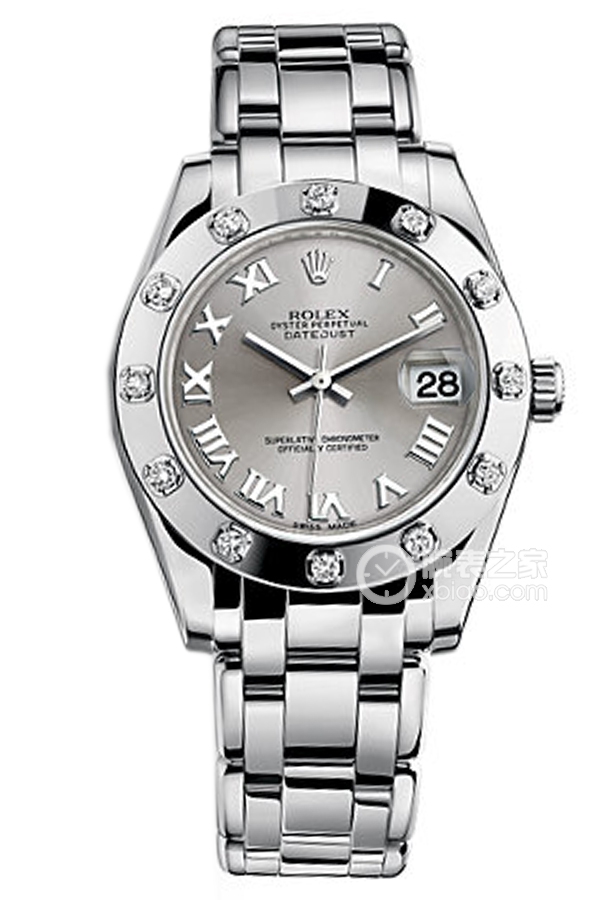 Rolex PEARLMASTER 81319 Deep Rhodium White