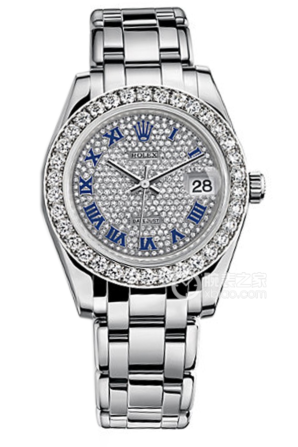 Rolex PEARLMASTER 81299 Full Diamond Dial