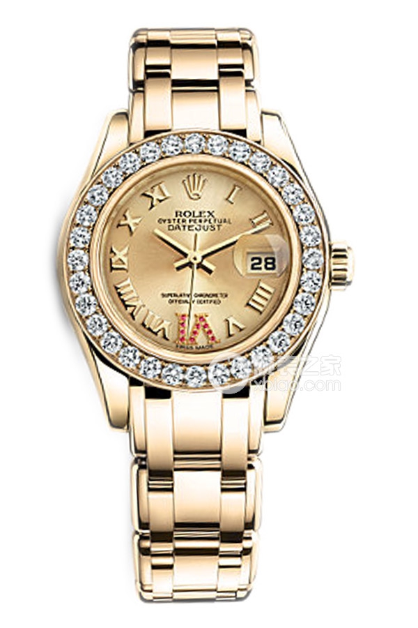 Rolex PEARLMASTER 80298-Champagne