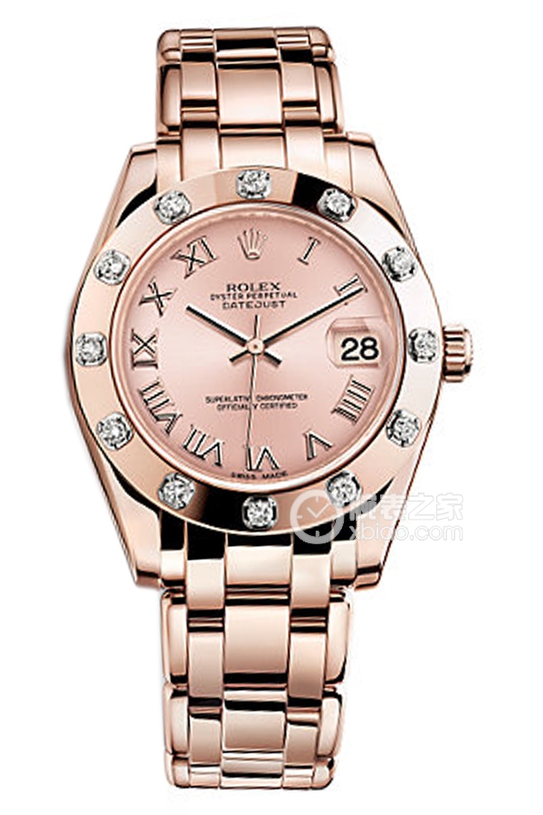 Rolex PEARLMASTER 81315 Pink Dial