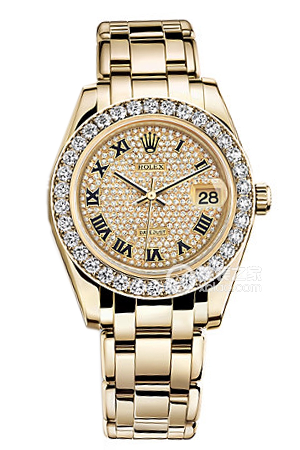 Rolex PEARLMASTER 81298 Full Diamond Dial