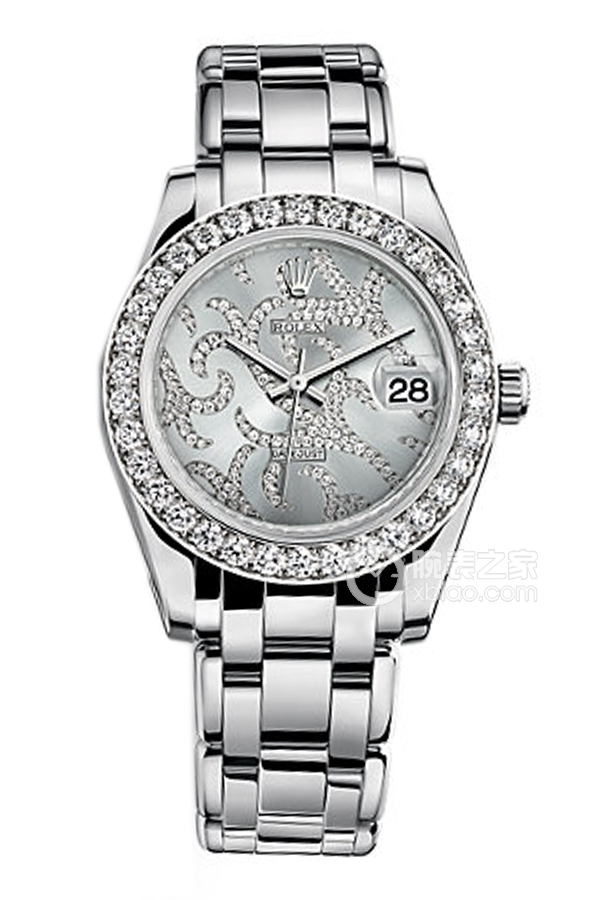 Rolex PEARLMASTER 81299-Dark Rhodium White