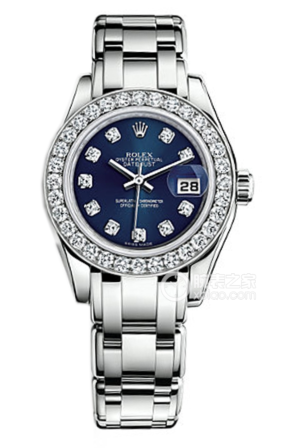 Rolex PEARLMASTER 80299 Blue Dial