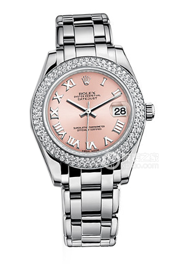 Rolex PEARLMASTER 81339Pink Dial